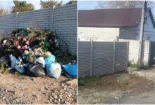 Стихійний смітник в Корабельному: було - стало