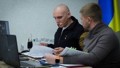 Сєнкевич і Фалько на сесії міськради