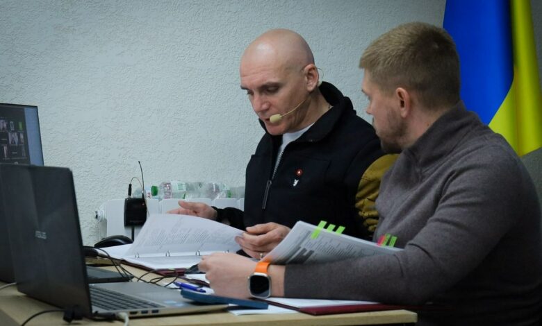 Сєнкевич і Фалько на сесії міськради