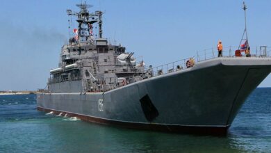 Великий десантний корабель "Ямал" (фото ЗМІ)