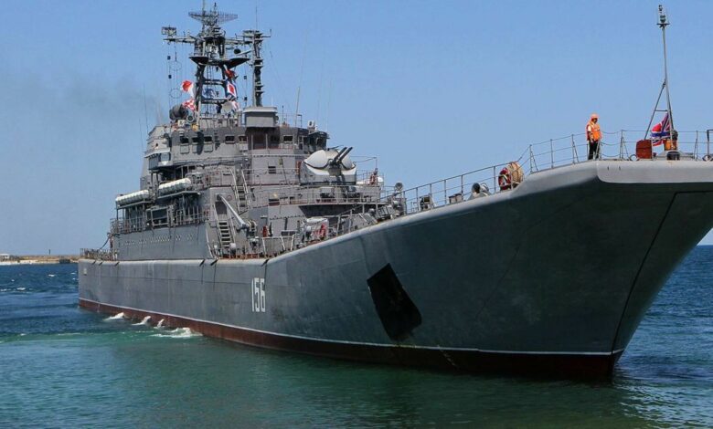 Великий десантний корабель "Ямал" (фото ЗМІ)