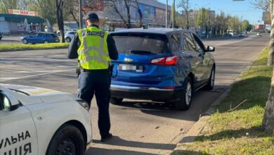 На місці затримання