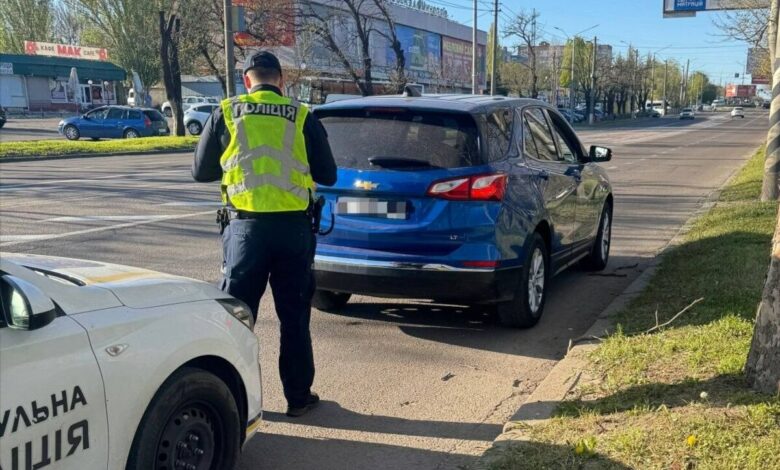 На місці затримання