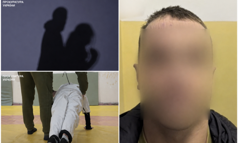 Обвинувачуваний у насильстві тренер (фото Прокуратура України)
