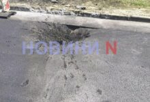 Тут вибухнув збитий "Shahed" (фото Новини N)