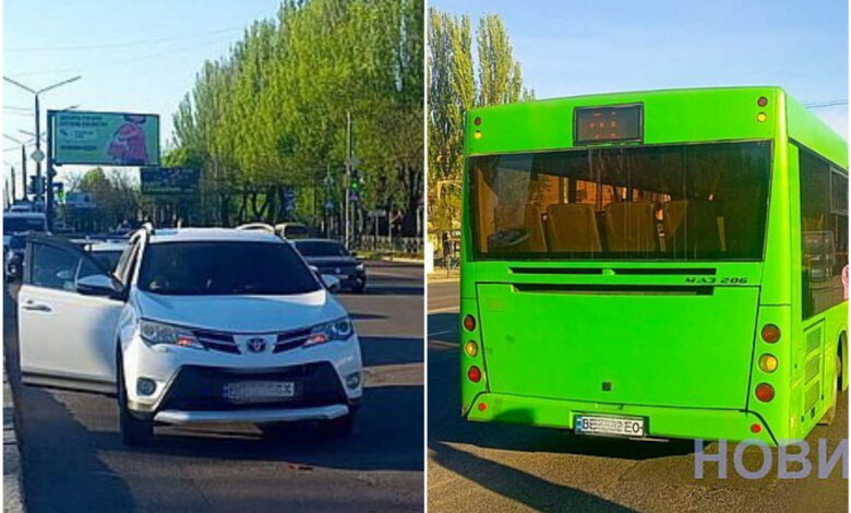 ДТП на Богоявленському: міський автобус із пасажирами зіткнувся з Toyota