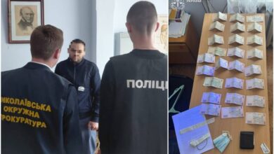 Затриманий лікар та хабар