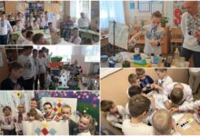У гімназії №29 в Корабельному районі складали "Код незламності"