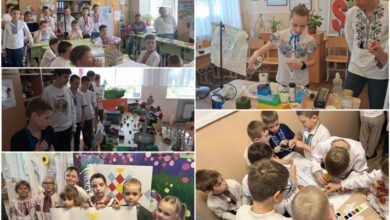 У гімназії №29 в Корабельному районі складали "Код незламності"
