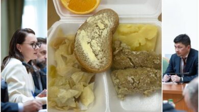 Юлія Свіріденко, Віталій Кім та шкільний обід