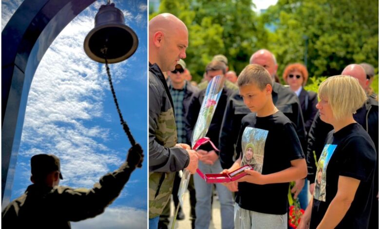 Під час меморіального заходу