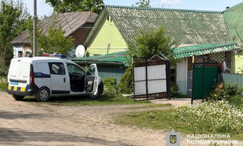 На місці нападу на поліцейських