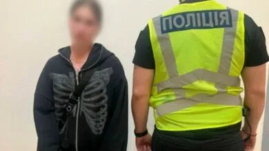 Затримана особа