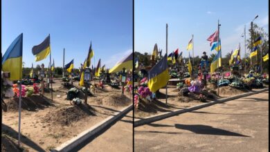 Військовий сектор Балабанівського цвинтаря
