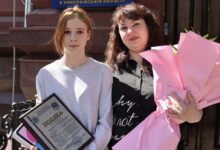 Учениця ліцею №55 Анастасія