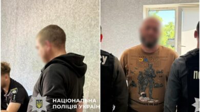 Підозрювані у викраданні людини