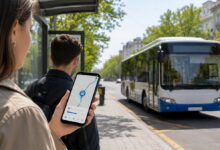 Мобільний додаток для автобусів (ШІ)