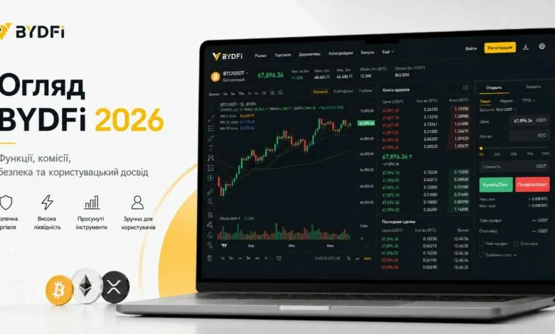 Огляд BYDFi 2026: комісії, функції та можливості для активних трейдерів