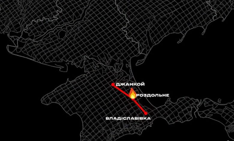 В Криму знищили залізничний міст
