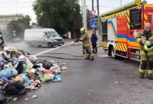 Пожежа через сигнальну ракету