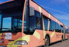 Миколаїв отримав великий автобус-"гармошку"
