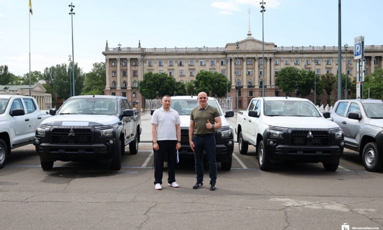 Новий транспорт від THW