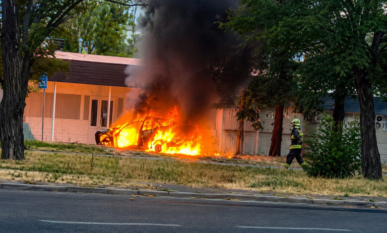 Скріншот з відео очевидців