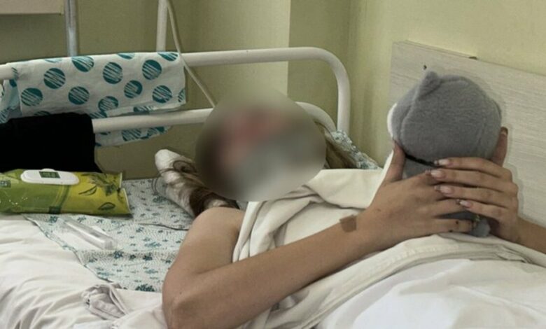 Дівчина Альона, яка дивом вижила у страшному ДТП (фото Суспільне Миколаїв/Назарій Рубаняк)