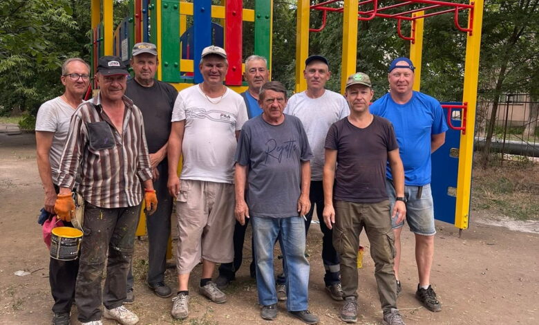 КП "ДЄЗ "Пілот" відремонтував майданчик в Кульбакиному