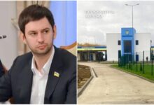 Зліва направо: Давид Макарʼян; автомобільний пункт пропуску "Красноїльськ"