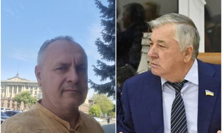Геннадій Задирко (ліворуч) та Анатолій Дюмін