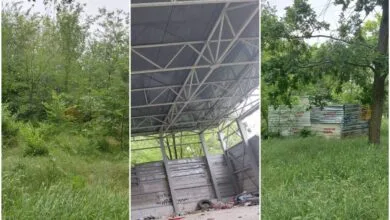 Зелена зона та незавершене будівництво у ній