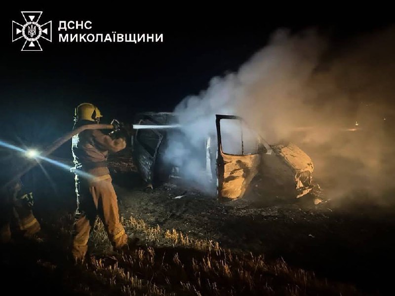 Пожежа на території Миколаївщини