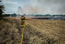 Ліквідація пожежі на Миколаївщині