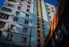 Пошкоджені житлові будинки та пожежа після комбінованої атаки на Миколаївщині