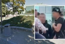 Місце жорстокого побиття на острові Слодова. Праворуч — ініціатори атаки (фото Radio Wrocław )