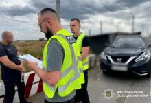 Затримання водія Nissan Murano