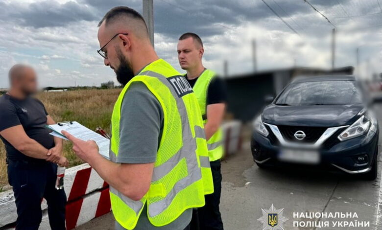 Затримання водія Nissan Murano