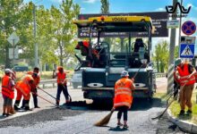 Відремонтована ділянка дороги на проспекті Богоявленському в Миколаєві