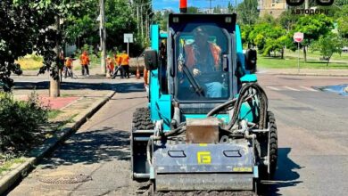 Відремонтована ділянка дороги на вулиці Пограничній у Миколаєві