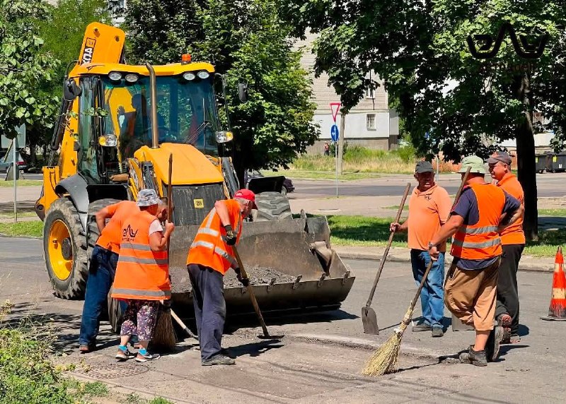 Відремонтована ділянка дороги на вулиці Пограничній у Миколаєві