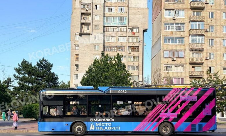 Тролейбус в Корабельному районі