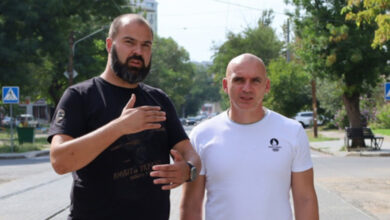 Юрій Сметана (ліворуч) та Олександр Сєнкевич