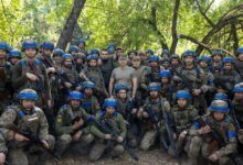 Олександр Сирський із військовими 225-го окремого штурмового полку