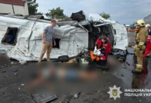 На місці аварії