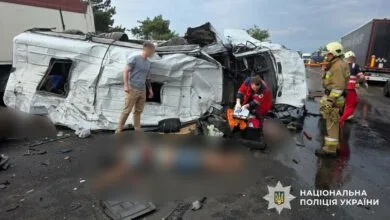 На місці аварії