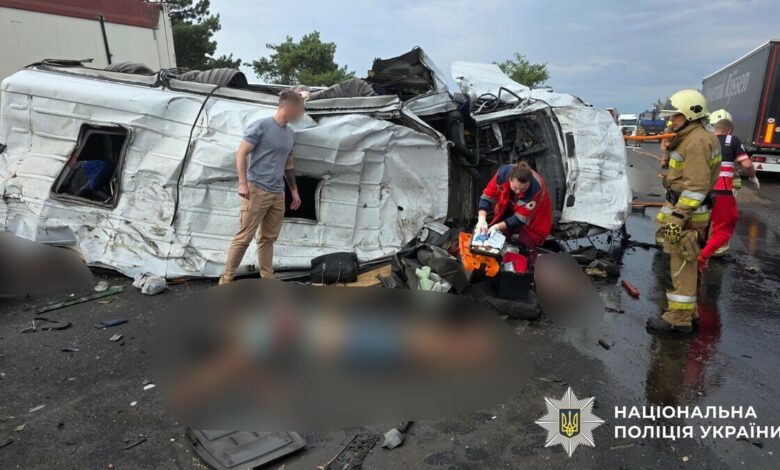 На місці аварії