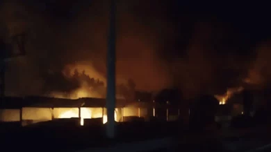 влучання дрона на склади на Київщині