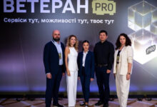Віталій Кім та його команда на IХ Міжнародному ветеранському форумі