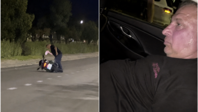 Скрін з відео потерпілої дівчини